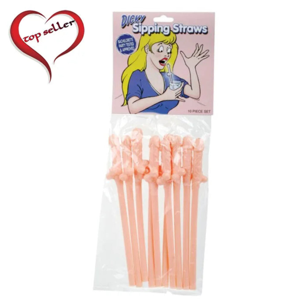 Dicky Sipping Straws 10pc