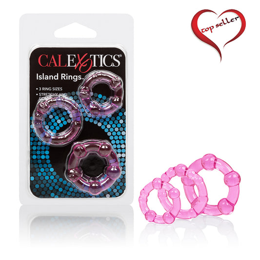 Calexotics 'Island' Rings -Pink