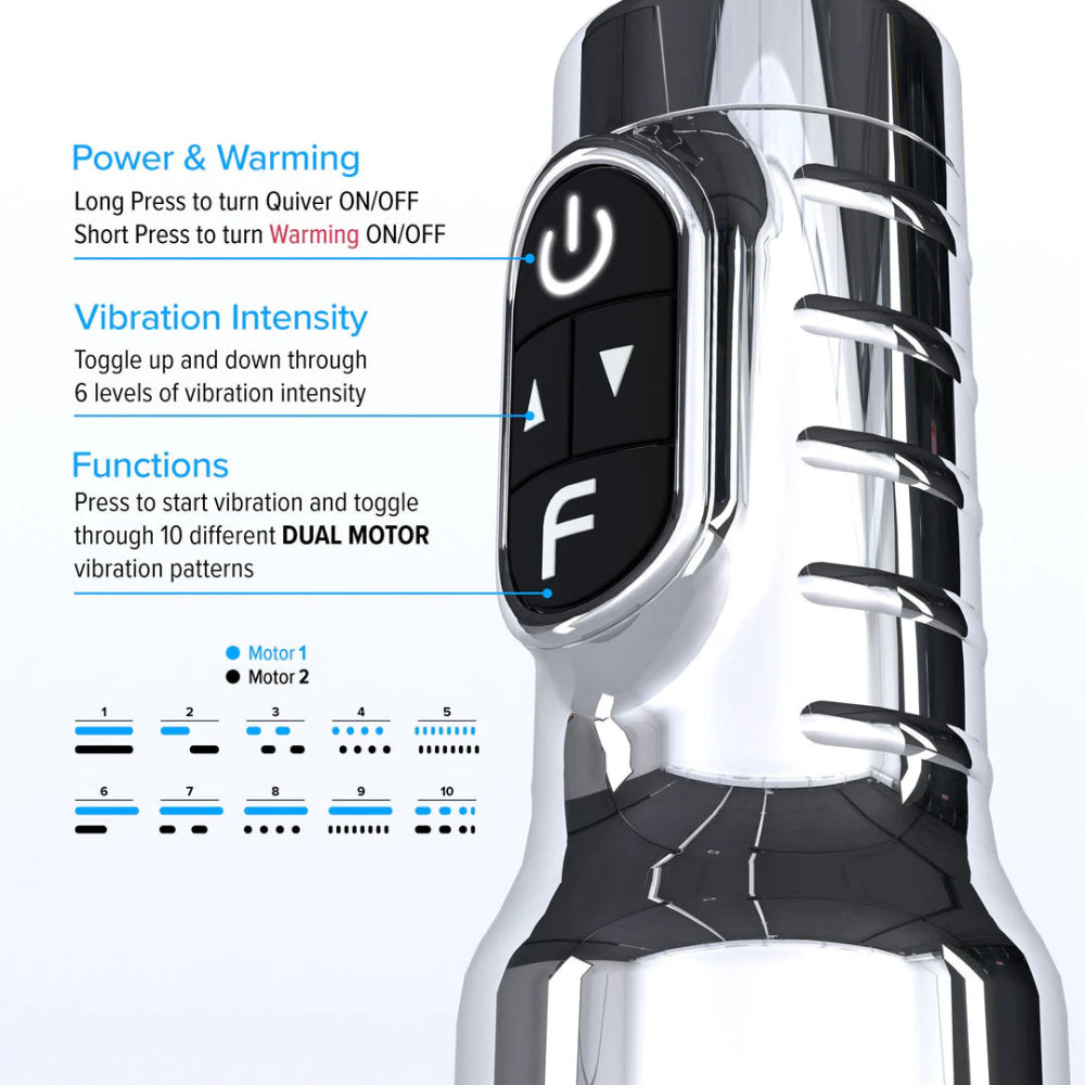 Fleshlight 'Quiver' Rechargeable Vibrating Stroker