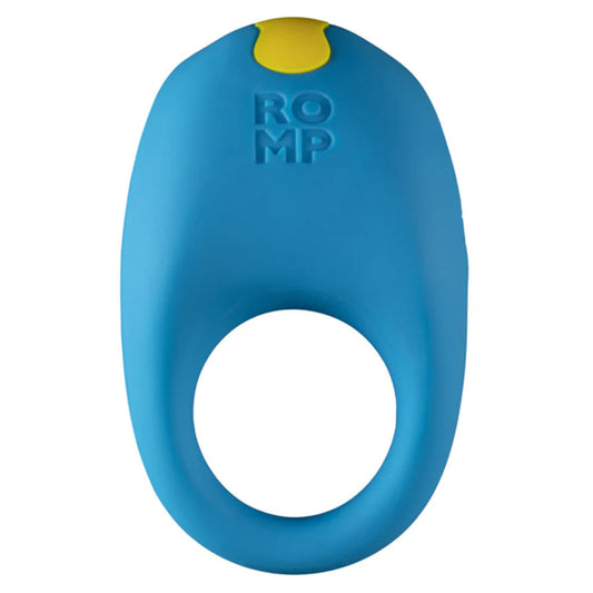 ROMP 'Juke' Blue Cock Ring Vibe