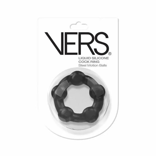 Steel Motion "Balls Liquid Silicone" Cock Ring