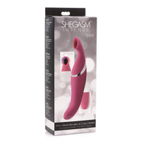 SHEGASM - Intense - 2 in 1 Clit Stimulator