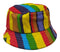 Striped Rainbow Pride Bucket Hat