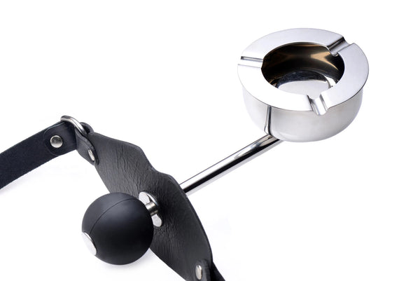 Leather Ashtray Ball Gag