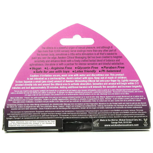 WICKED - Awaken Clitoral Stimulating Gel -8.6mL