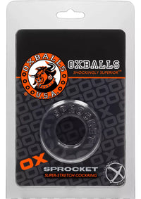 OXB "Sprocket" Cockring -Clear