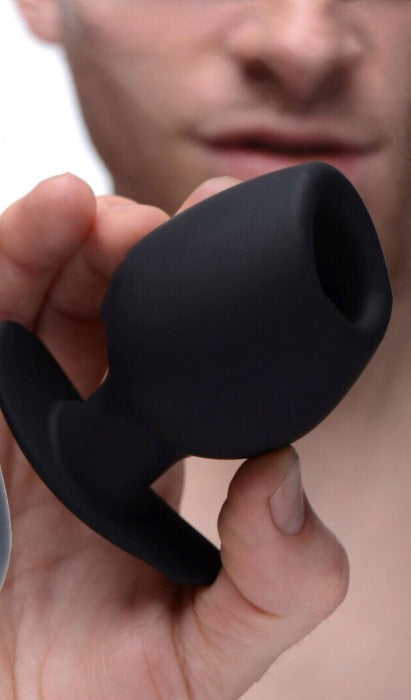 MS "Ass Goblet" Silicone Hollow Plug -Small