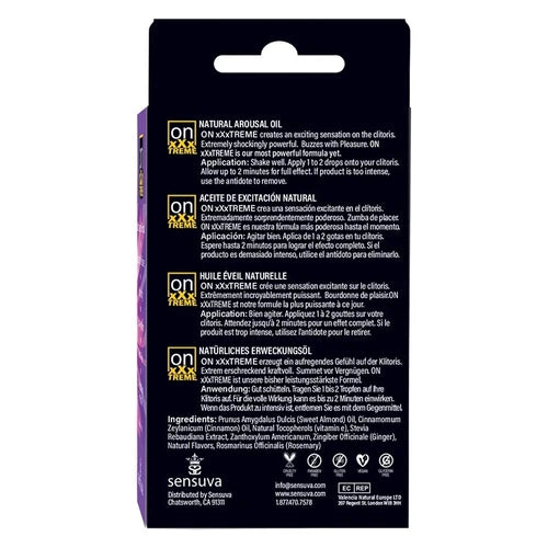 ON - XXXTREME Arousal Oil w/ Antidote -5mL