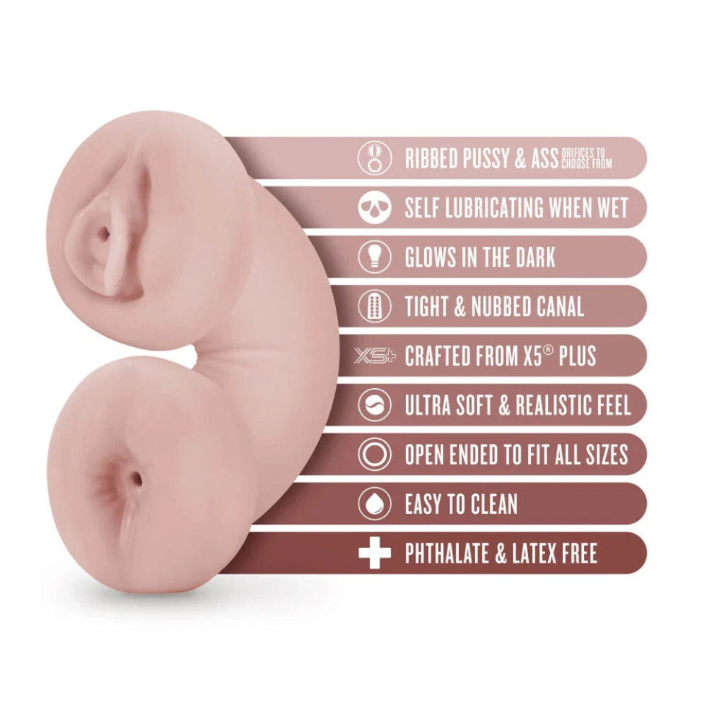 EnLust Soft and Wet Glow-in-the Dark Stroker - Tasha