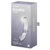 Satisfyer 'Double' Crystal Glass Dildo