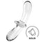 Satisfyer 'Double' Crystal Glass Dildo