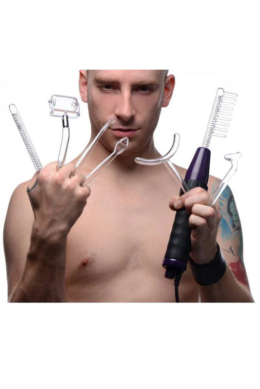 Zeus Electrosex - 7 Piece Twilight Wand Accessory Kit