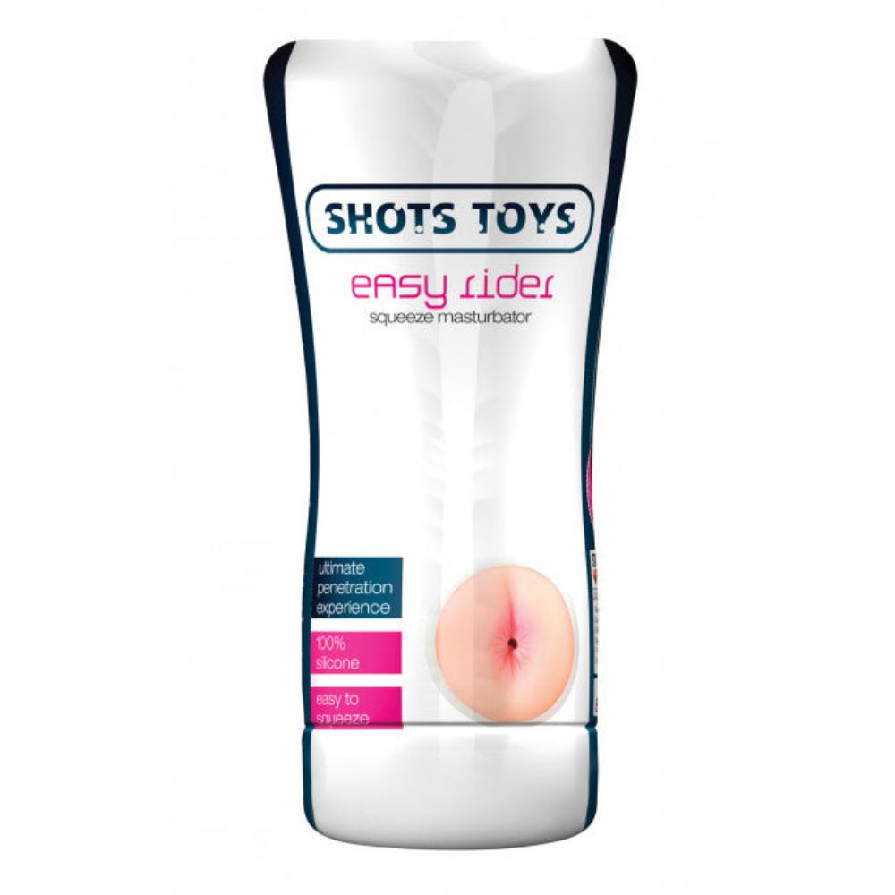 Shots Toys Easy Rider Squeeze "Butt Hole" Stroker