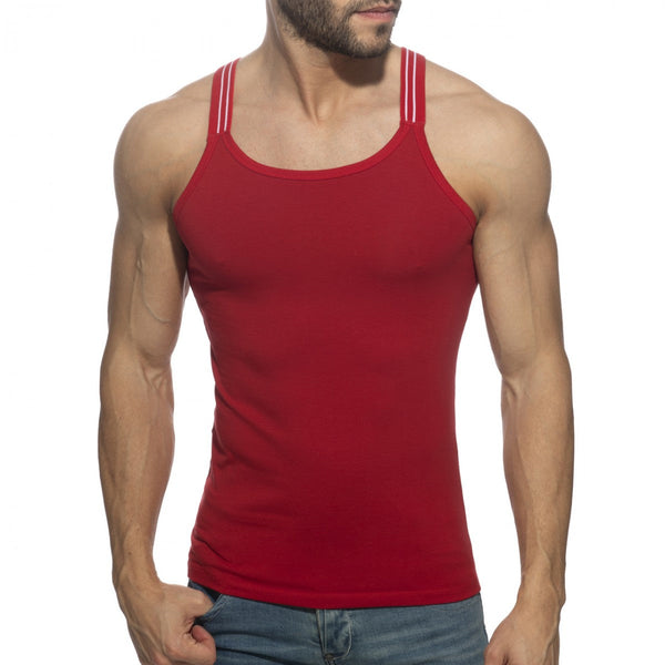 Addicted Sitges Slim Fit Tank Top - Red