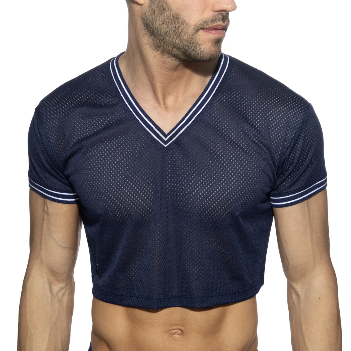 Addicted Slam V-Neck Crop Top