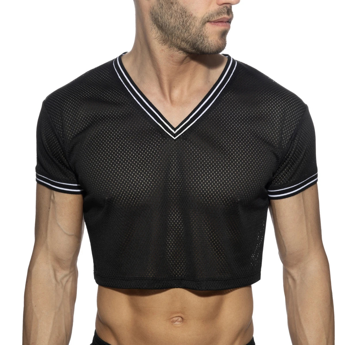 Addicted Slam V-Neck Crop Top