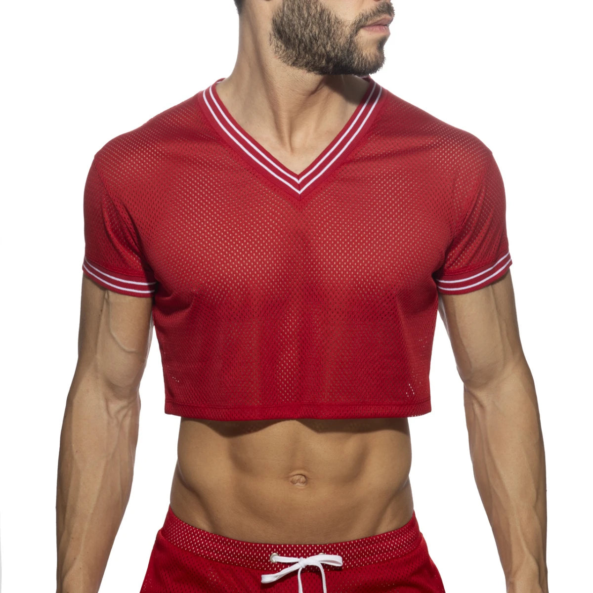 Addicted Slam V-Neck Crop Top