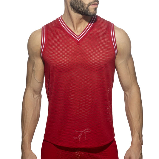 Addicted Slam V-Neck Sleeveless T-Shirt
