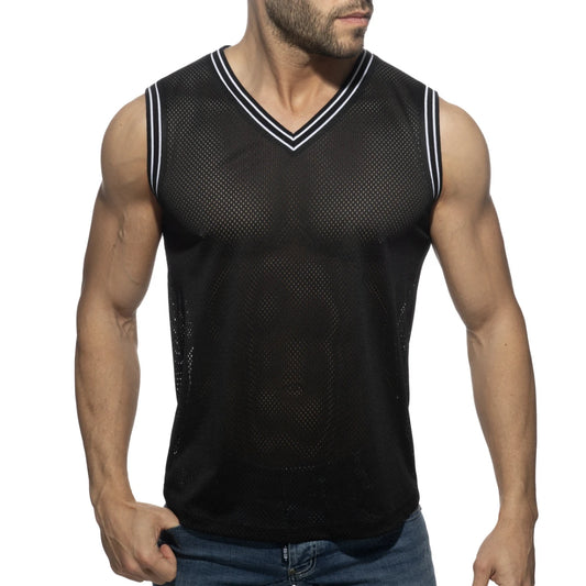 Addicted Slam V-Neck Sleeveless T-Shirt