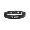 Leather Wordband Collar - Slave