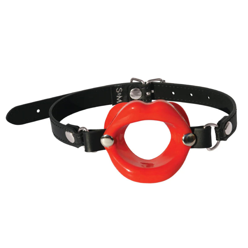 Sex & Mischief 'Red Lips' Silicone Ball Gag