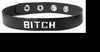 Leather Wordband Collar - Bitch