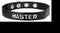Leather Wordband Collar - Master