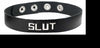 Leather Wordband Collar - Slut