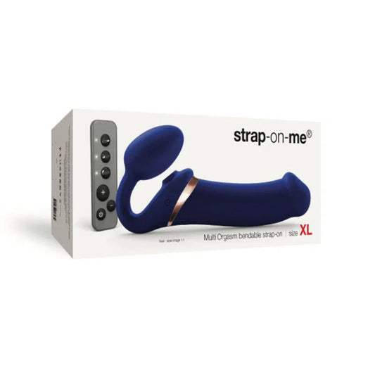 Strap-On-Me 'Strap-On Vibrator'  XL - Blue