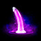 Neo Elite 'Glow In The Dark' 7.5 inch Dildo -Purple
