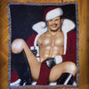 Tom of Finland "Santa" Woven Blanket