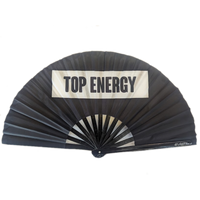 Top Energy Pride Hand Fan - Wooden