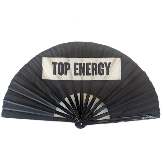 Top Energy Pride Hand Fan - Wooden