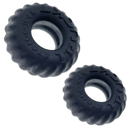 OXB TRUCKT Cock Rings 2 Pack -Night Black