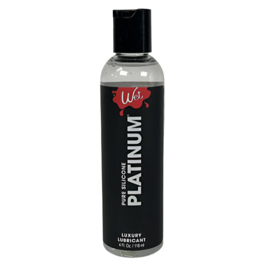 Wet Platinum "Silicone" Based Lube 4oz