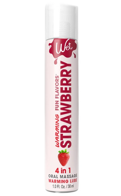 Wet 'Strawberry' 4 in 1 Lube -1oz