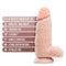 Au Naturel 2.75 Pounder Dual Density Dildo 10"