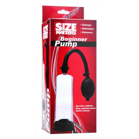 Size Matters "Beginners" Sucking Penis Pump