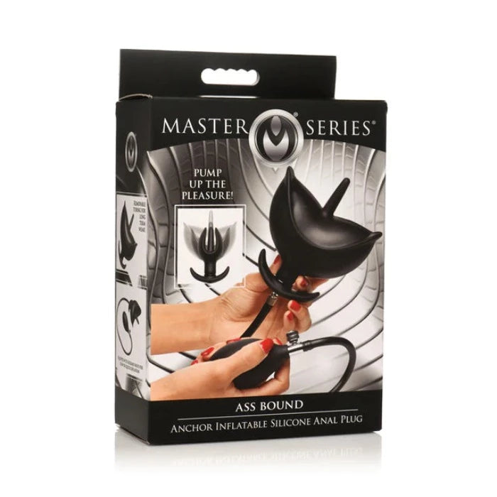 MS "Ass Bound" Inflatable Anchor Plug -Black