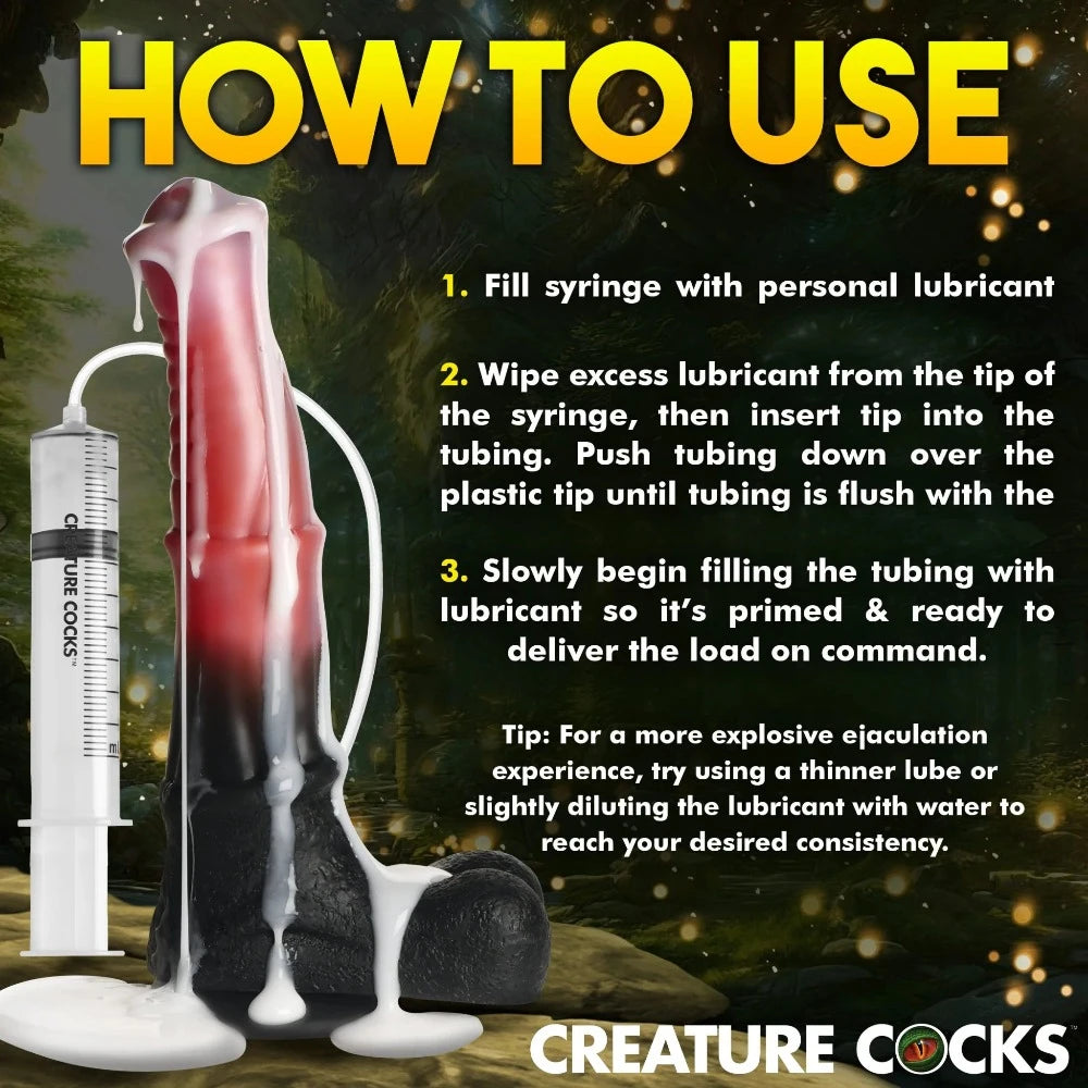 Creature Cocks "Centaur Explosion" Squirting Dildo