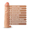 Performance Plus 2.5in Fortitude Silicone Penis Extender – Beige