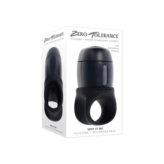 Zero Tolerance 'Wet it Be' Lube Stroker -Black