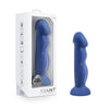 Avant D12 Suko Silicone Dual Density Dildo 8" - Indigo