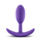 Luxe ''Vibra Slim'' Plug Purple -Small