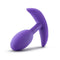 Luxe ''Vibra Slim'' Plug Purple -Small