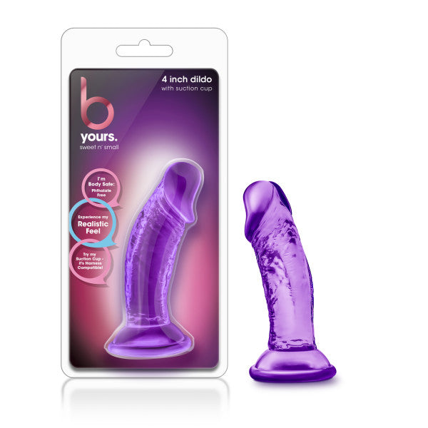 B Yours Sweet n' Small 4inch Dildo -Purple