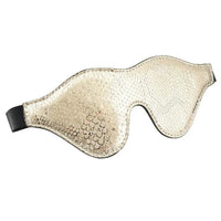 Spartacus "Snakeskin" Blindfold -White