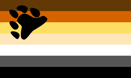 Bear Pride Flag 3 x 5 ft