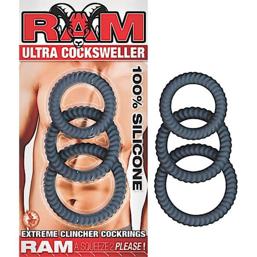 Ram "Ultra Cocksweller" C/Rings -3pk