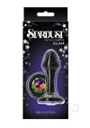 Stardust ''Glam'' Glass Plug -Black